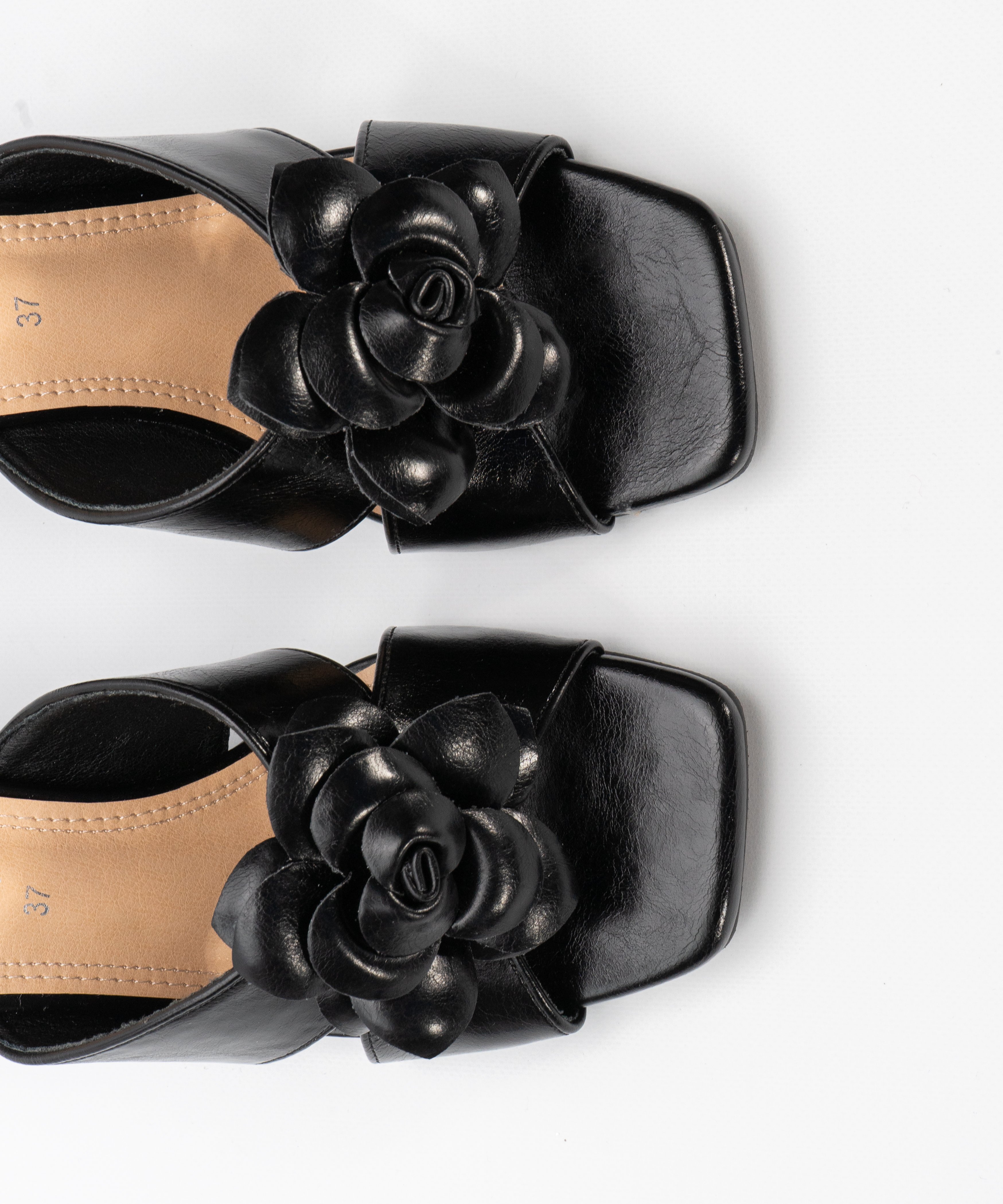Sandalias tacón flor image number null